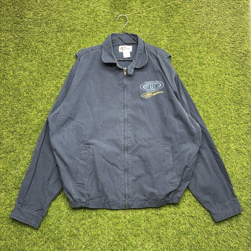 Vintage Chase Authentics Jeff Gordon Jacket Mens XL Workwear Racing Zip Up